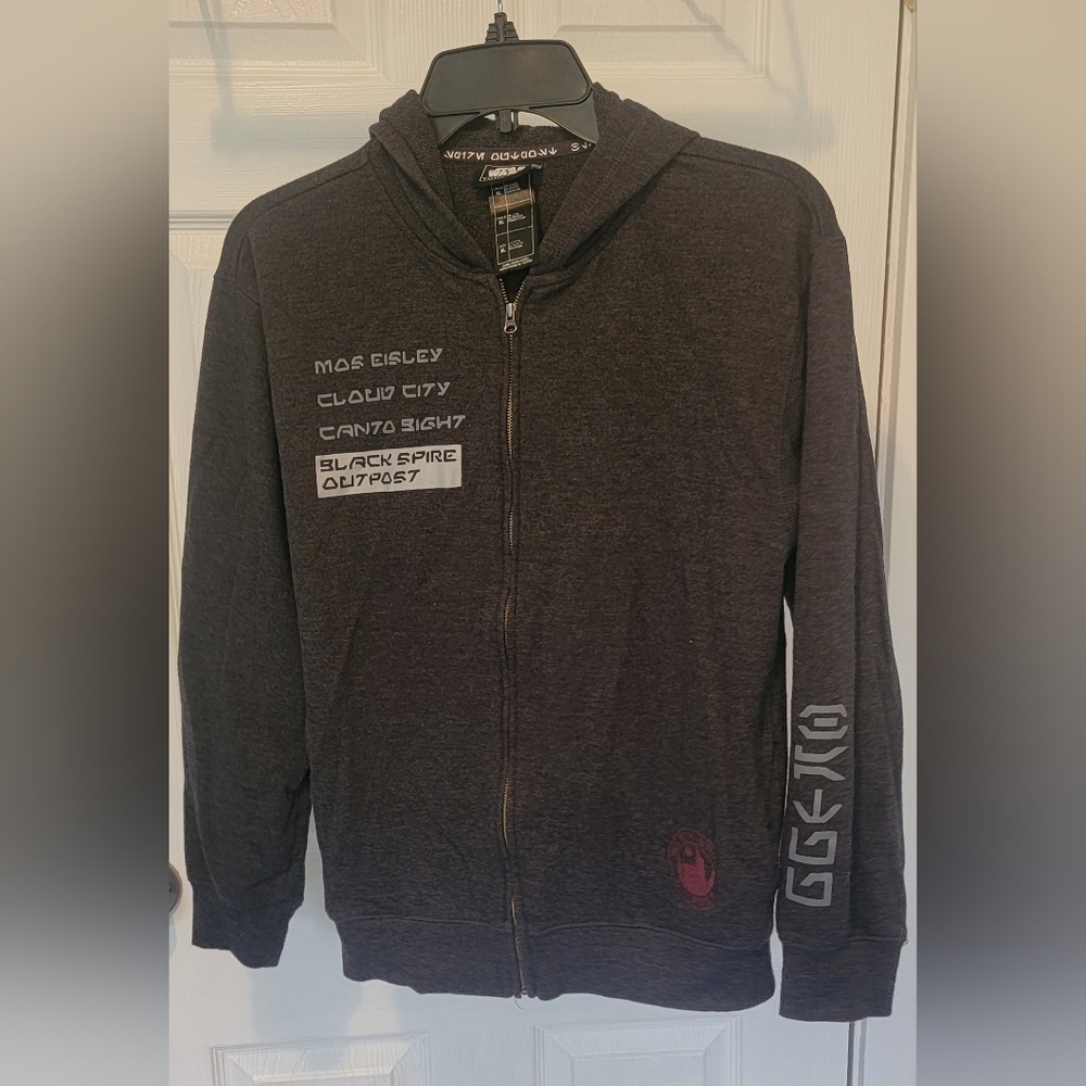 Star Wars Dark Gray Zip-Up Unisex Jacket